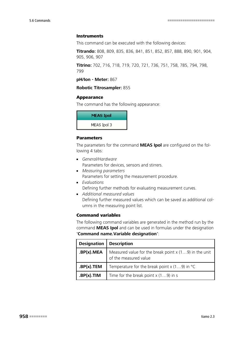 Metrohm tiamo 2.3 Manual User Manual | Page 974 / 1697