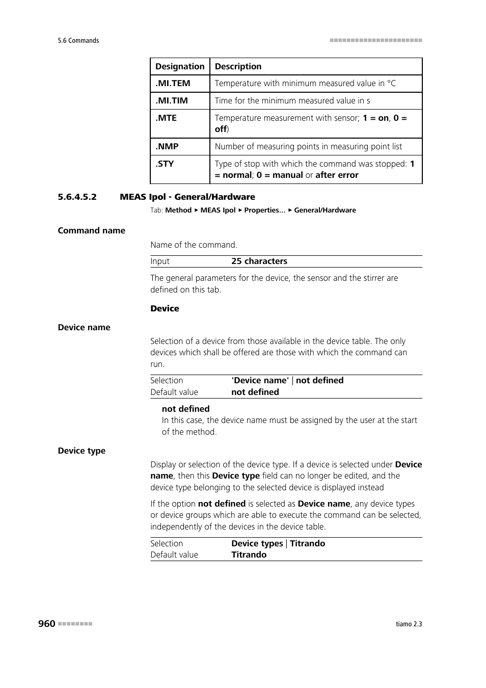 2 meas ipol - general/hardware, General/hardware | Metrohm tiamo 2.3 Manual User Manual | Page 976 / 1697