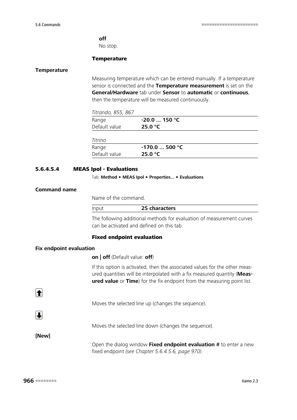 4 meas ipol - evaluations, Evaluations | Metrohm tiamo 2.3 Manual User Manual | Page 982 / 1697