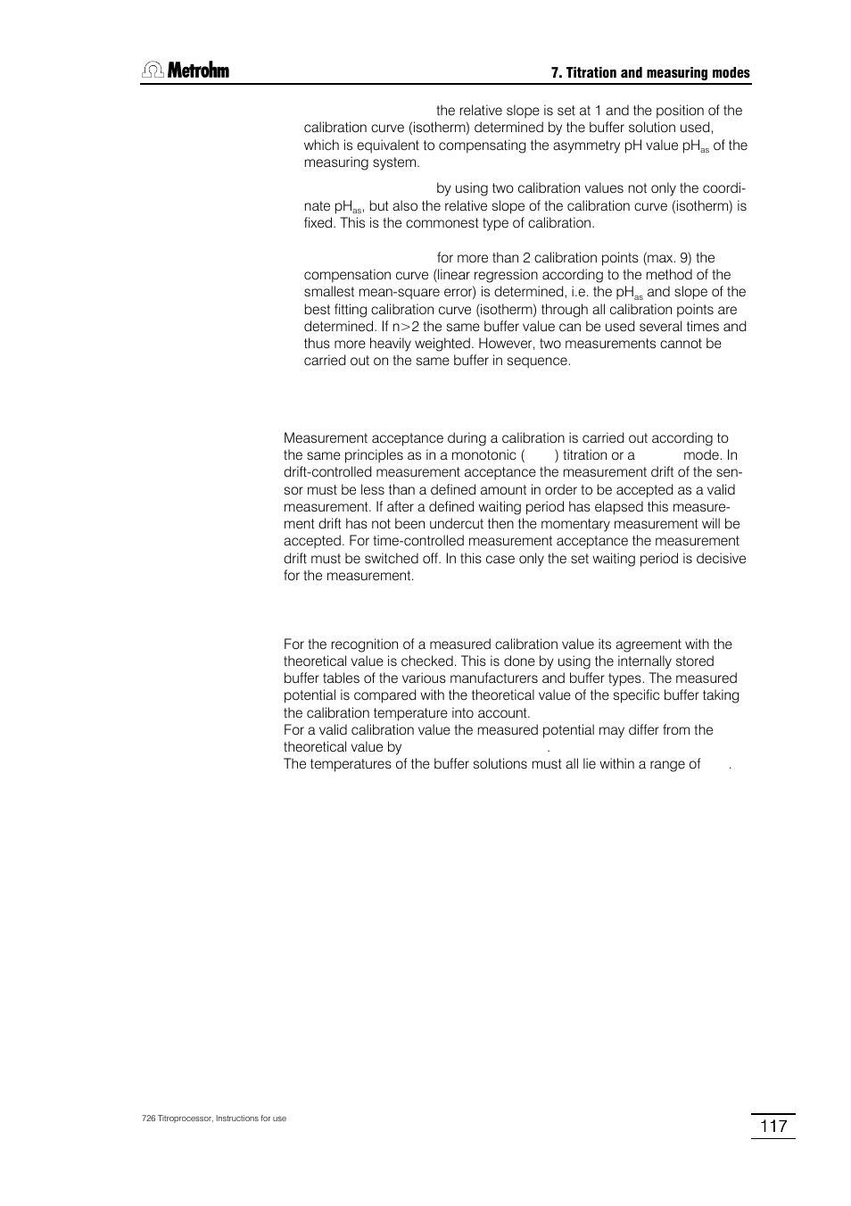 Metrohm 726 Titroprocessor User Manual | Page 123 / 307
