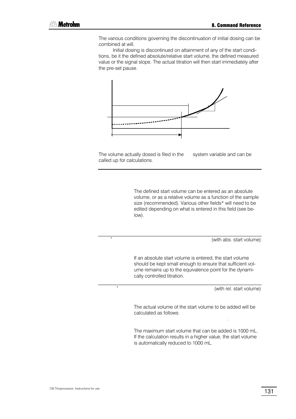 Metrohm 726 Titroprocessor User Manual | Page 137 / 307