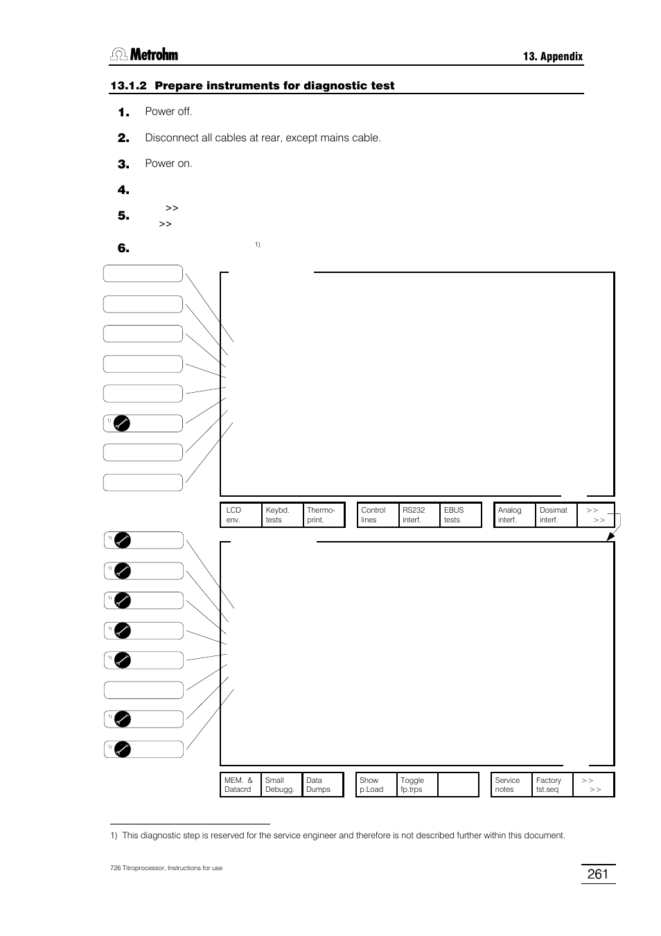 Metrohm 726 Titroprocessor User Manual | Page 267 / 307