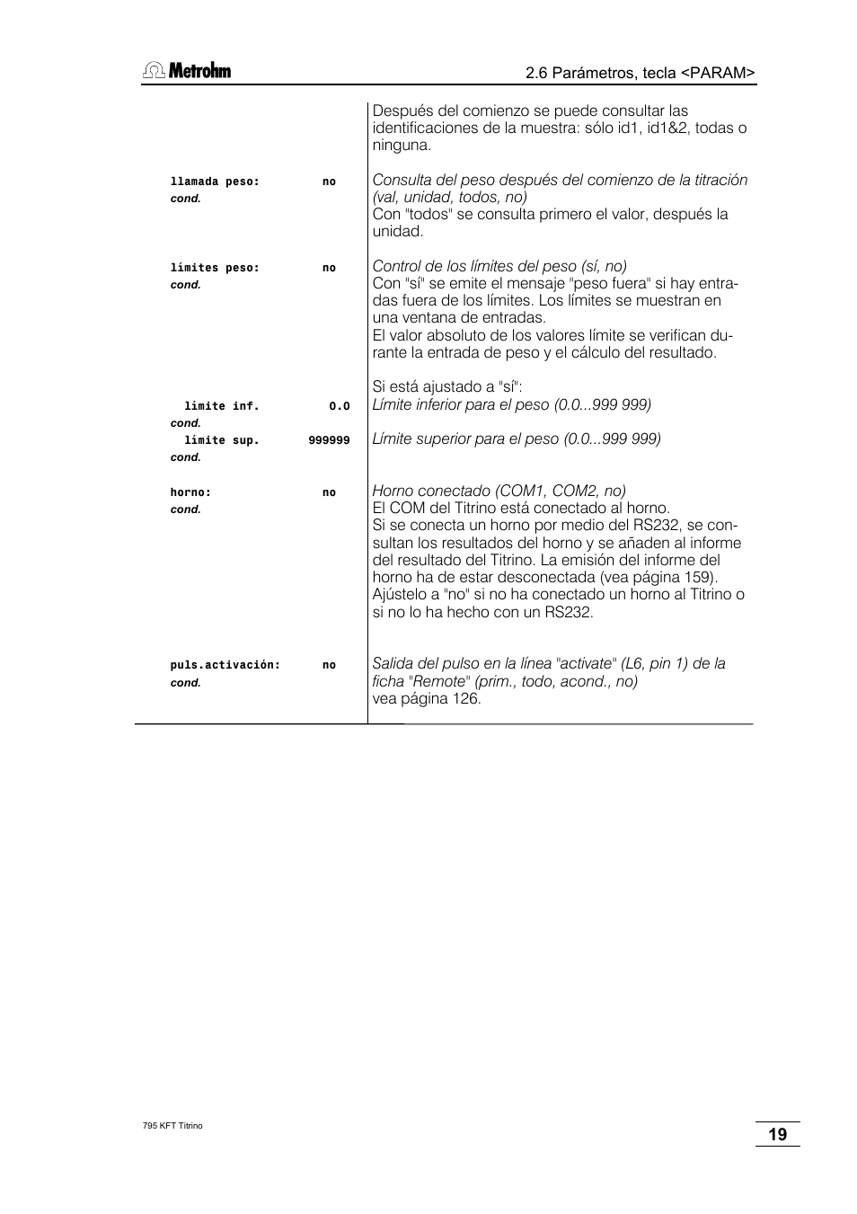 Metrohm 795 KFT Titrino User Manual | Page 23 / 154