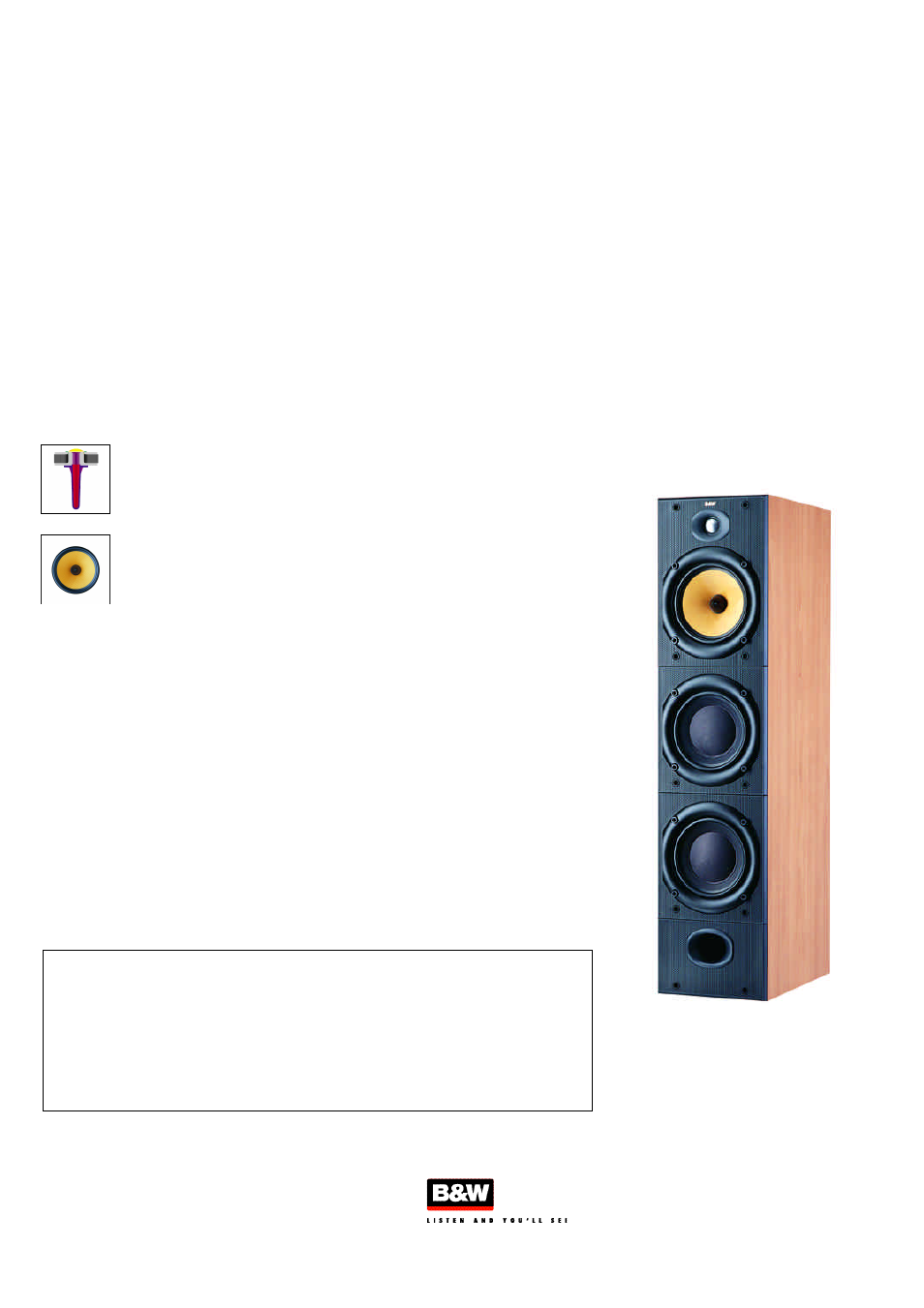 Bowers & Wilkins 600 Series 2 DM604 S2 User Manual | 1 page