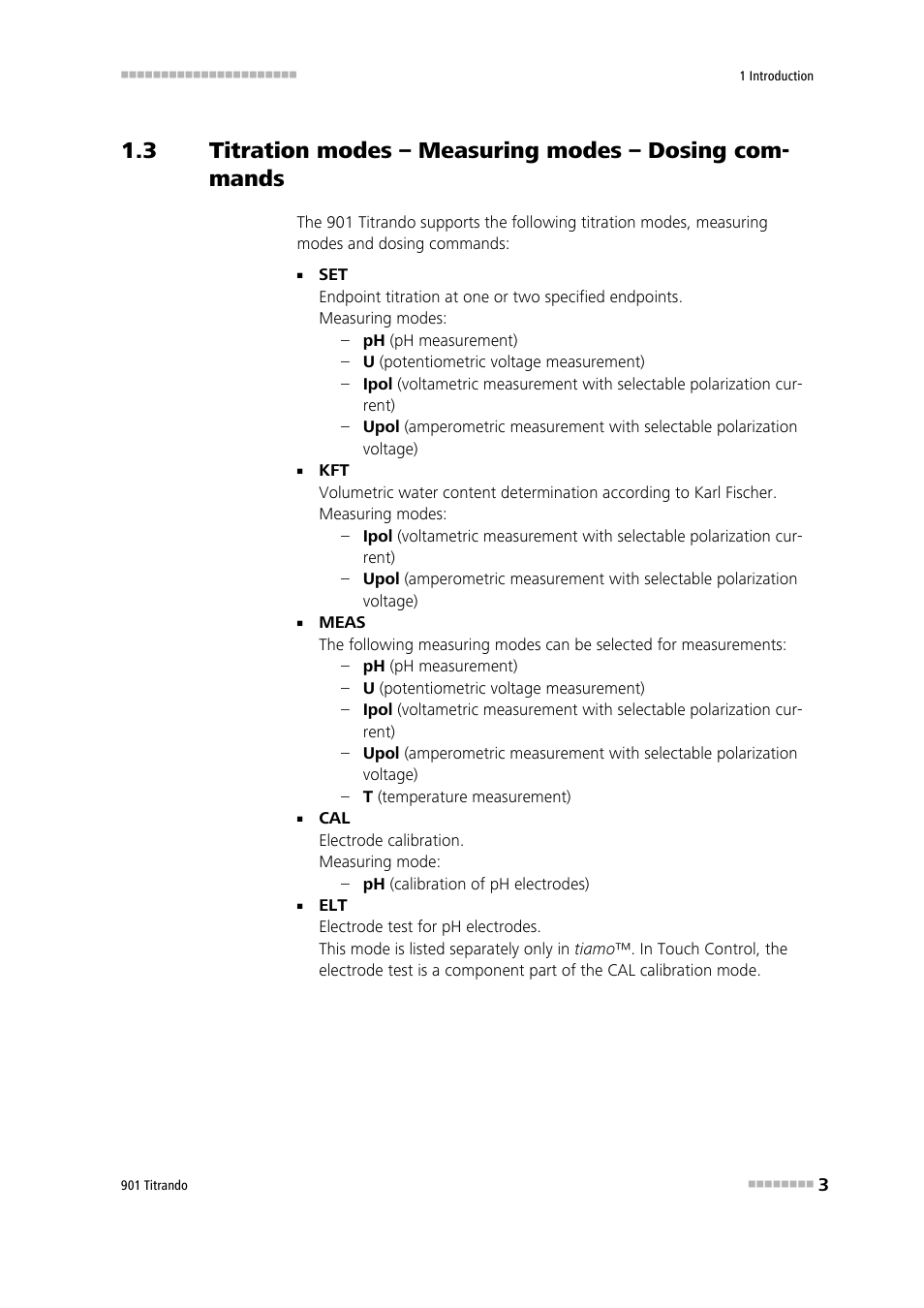 Metrohm 901 Titrando User Manual | Page 11 / 67