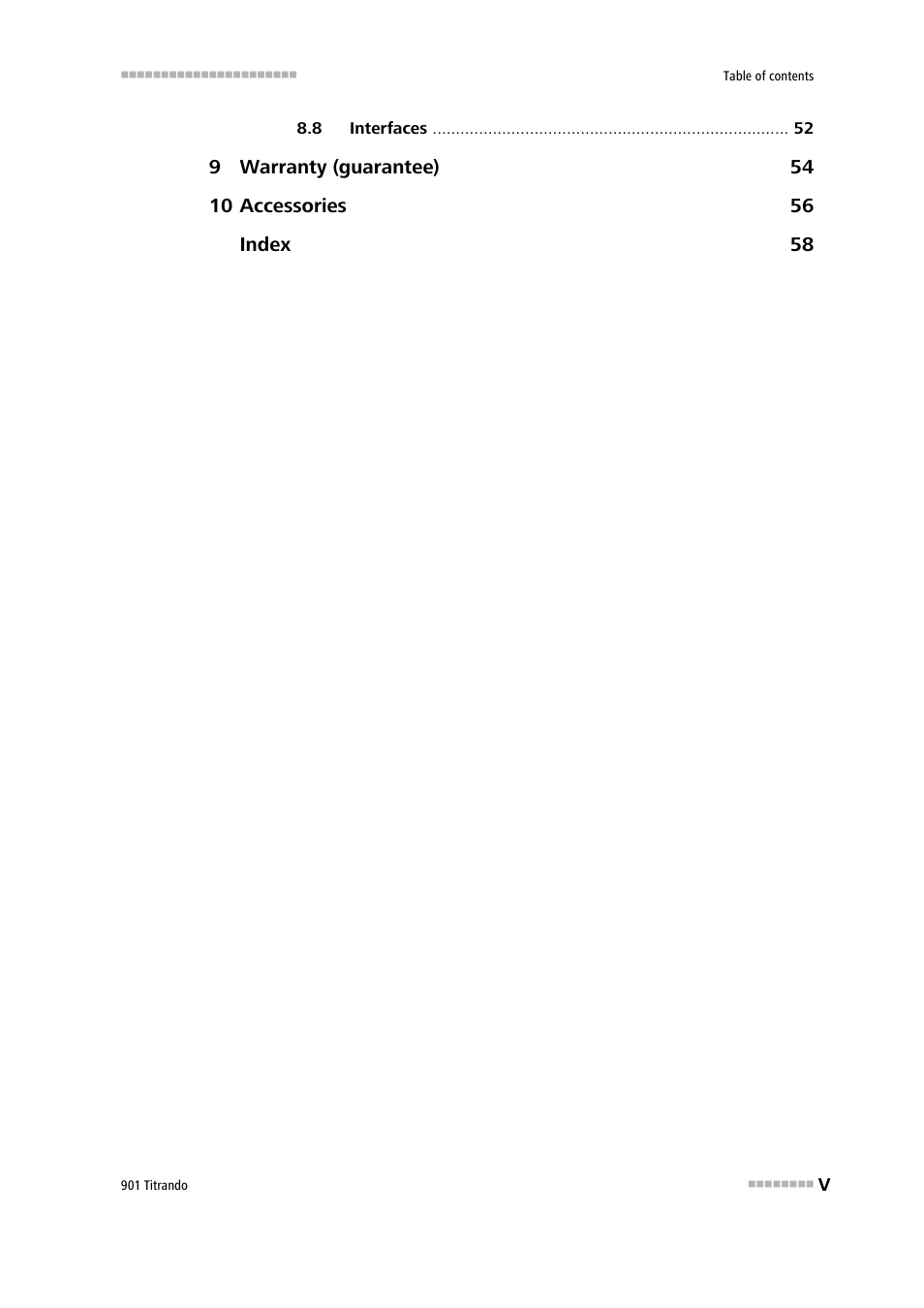 Metrohm 901 Titrando User Manual | Page 7 / 67