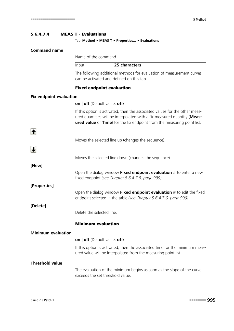 4 meas t - evaluations, Evaluations | Metrohm tiamo 2.3 Patch 1 User Manual | Page 1011 / 1702