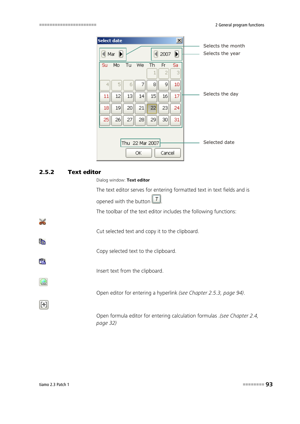 2 text editor, Text editor | Metrohm tiamo 2.3 Patch 1 User Manual | Page 109 / 1702