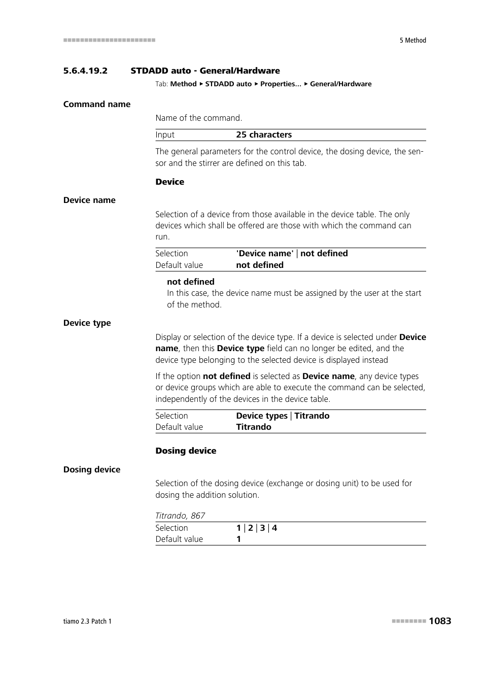 2 stdadd auto - general/hardware | Metrohm tiamo 2.3 Patch 1 User Manual | Page 1099 / 1702