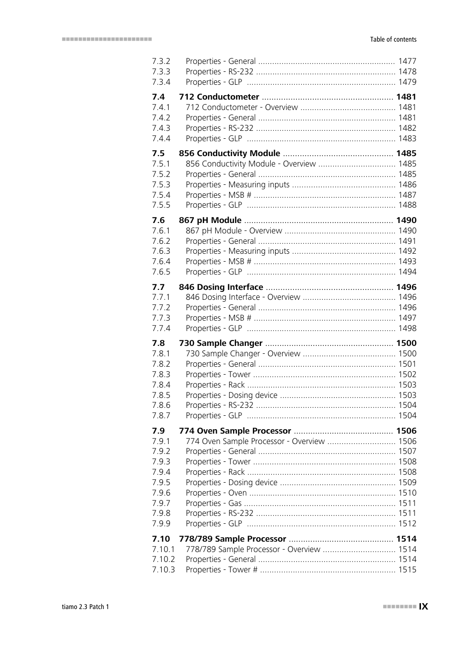 Metrohm tiamo 2.3 Patch 1 User Manual | Page 11 / 1702