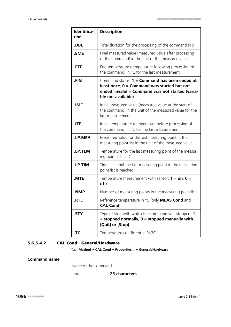 2 cal cond - general/hardware | Metrohm tiamo 2.3 Patch 1 User Manual | Page 1112 / 1702