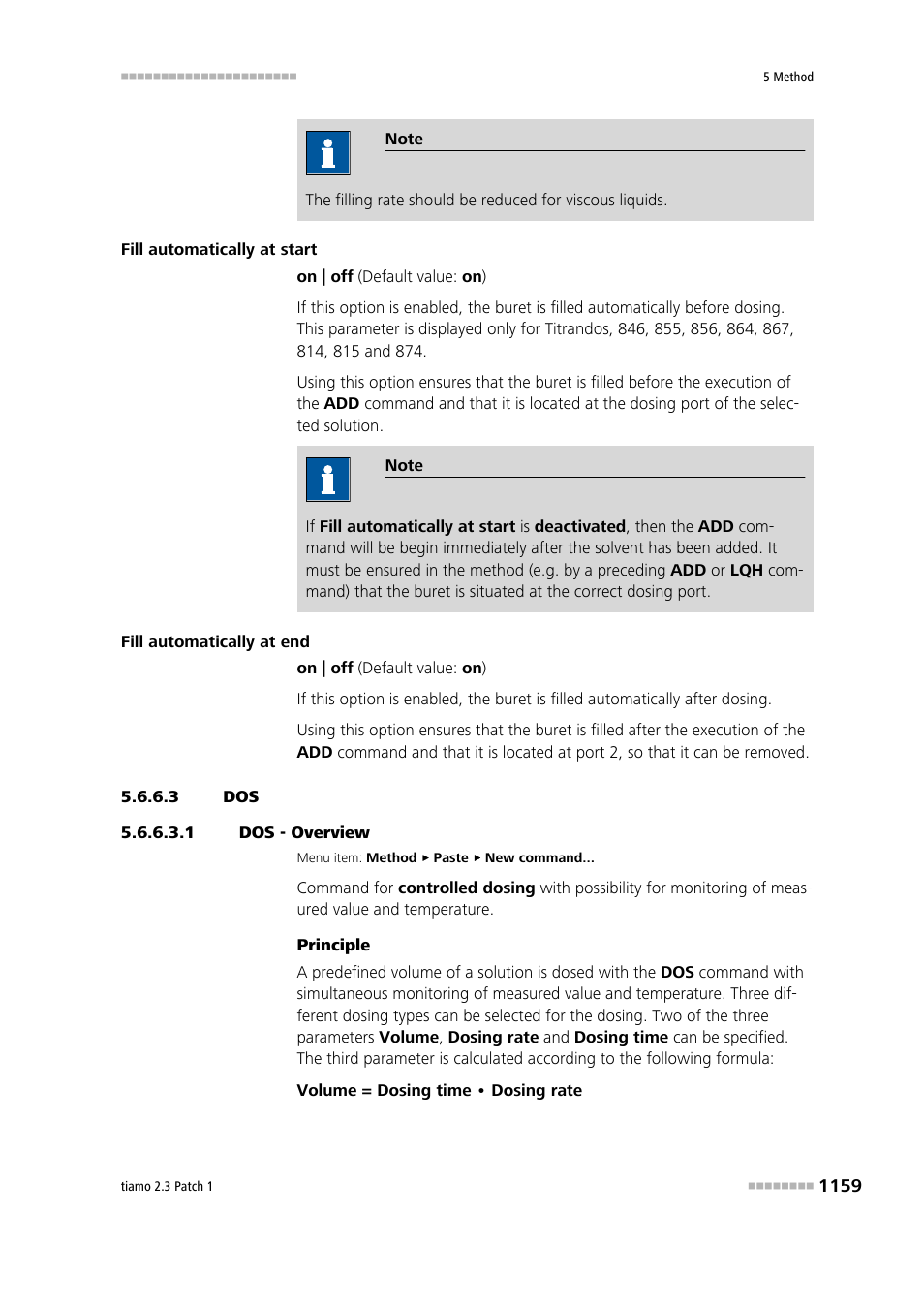 3 dos, 1 dos - overview | Metrohm tiamo 2.3 Patch 1 User Manual | Page 1175 / 1702