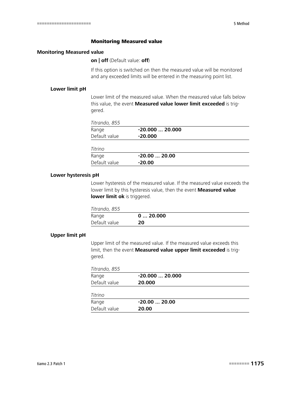 Metrohm tiamo 2.3 Patch 1 User Manual | Page 1191 / 1702