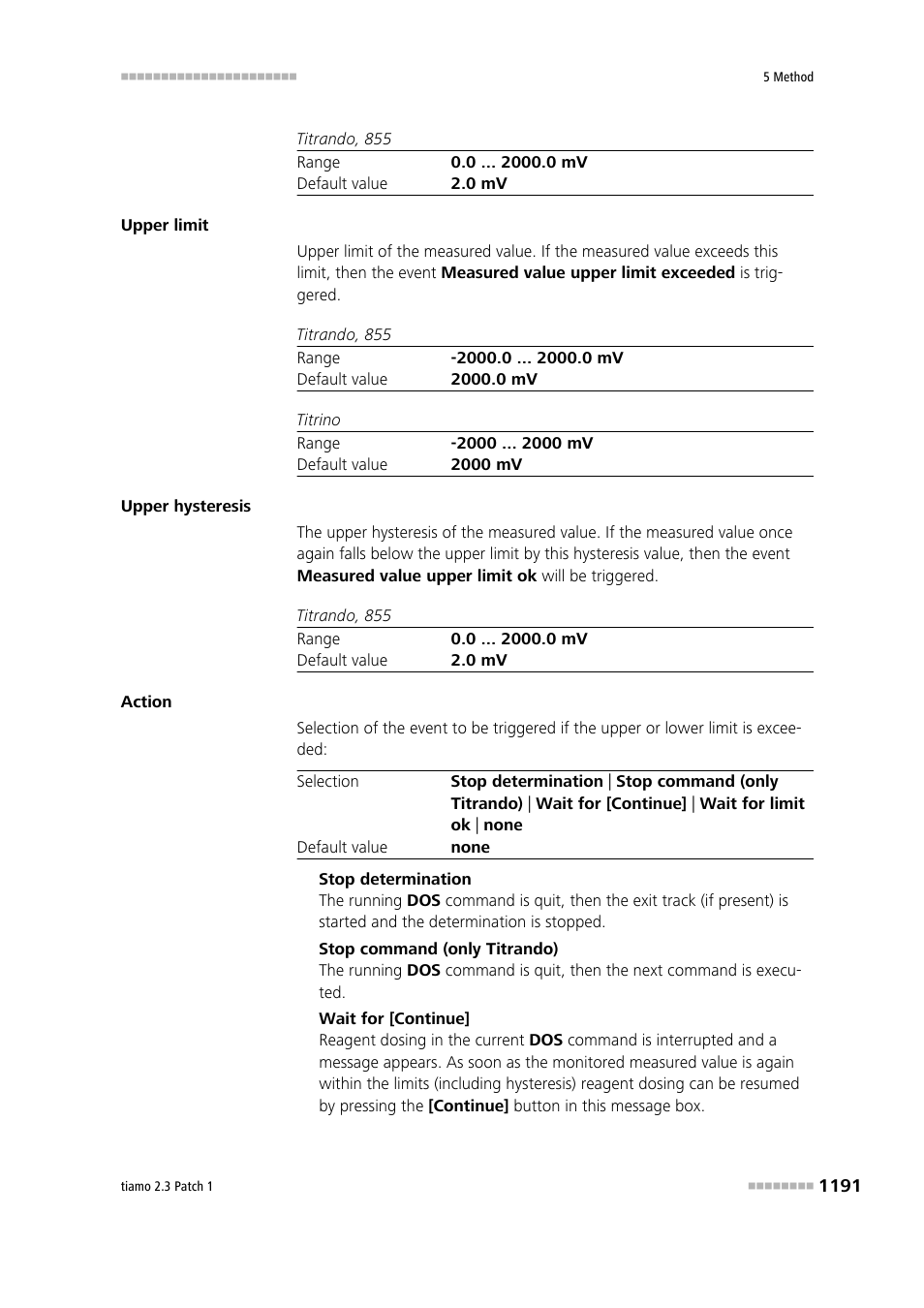 Metrohm tiamo 2.3 Patch 1 User Manual | Page 1207 / 1702