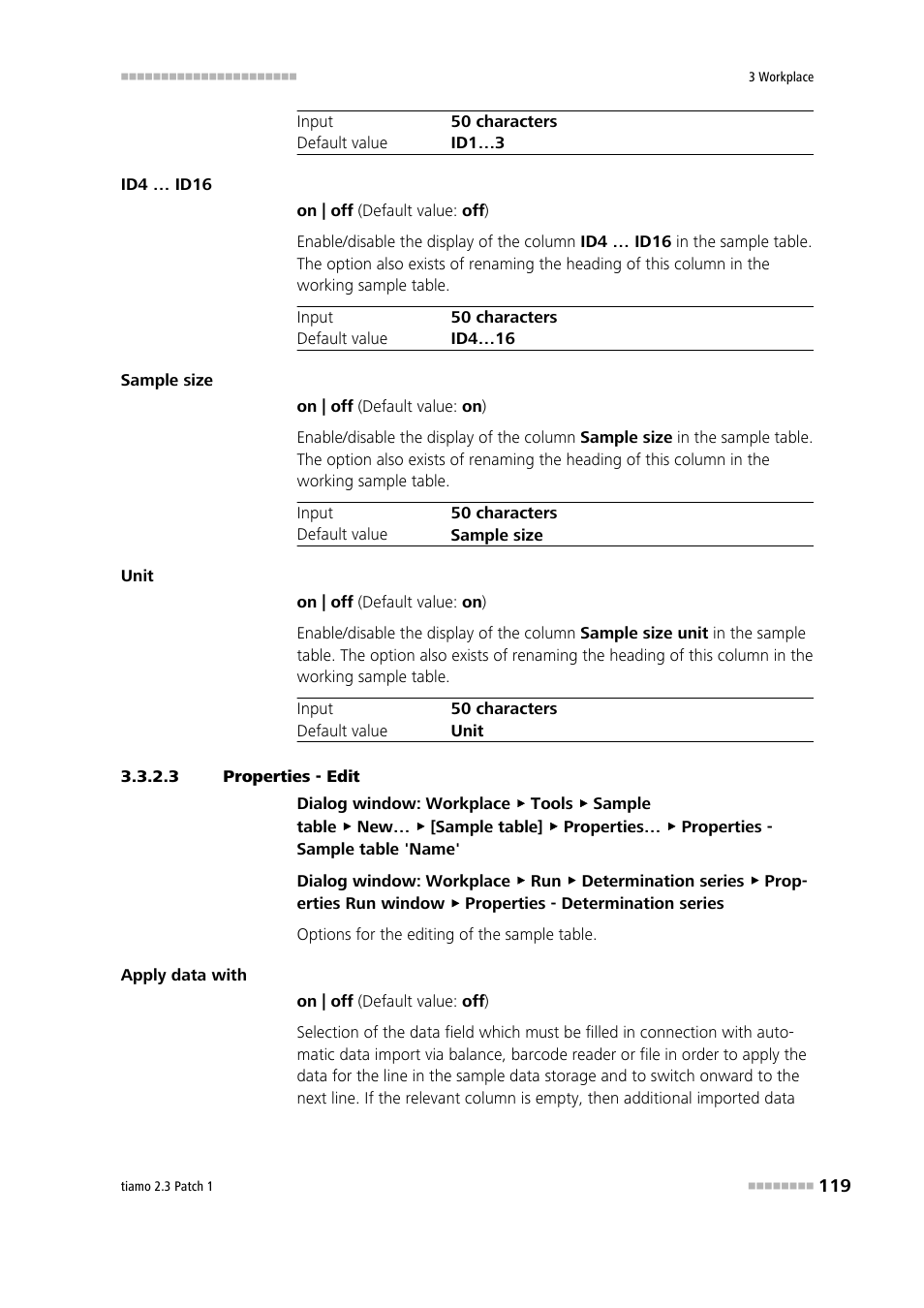 3 properties - edit, Properties - edit | Metrohm tiamo 2.3 Patch 1 User Manual | Page 135 / 1702