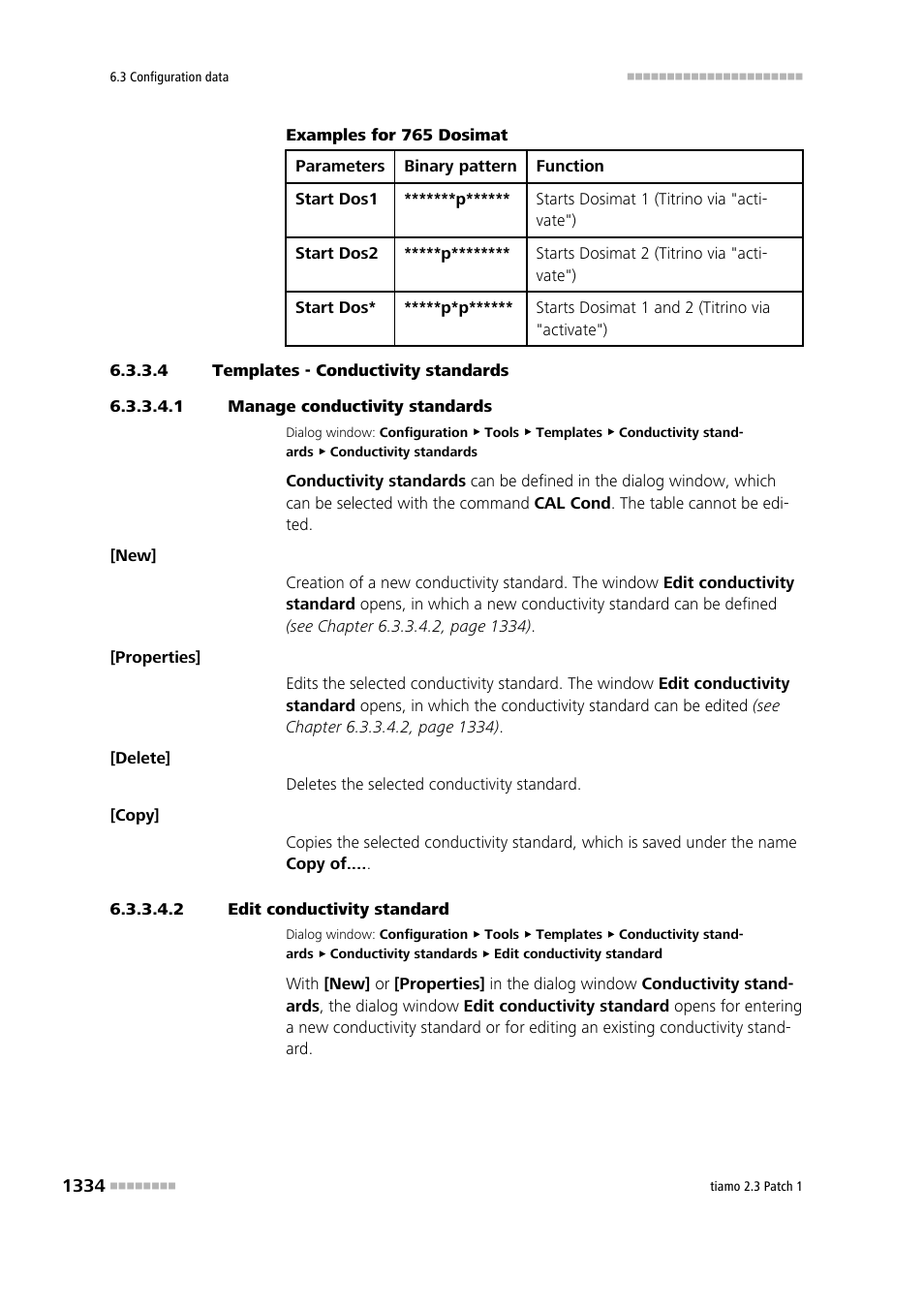 4 templates - conductivity standards, 1 manage conductivity standards, 2 edit conductivity standard | Metrohm tiamo 2.3 Patch 1 User Manual | Page 1350 / 1702