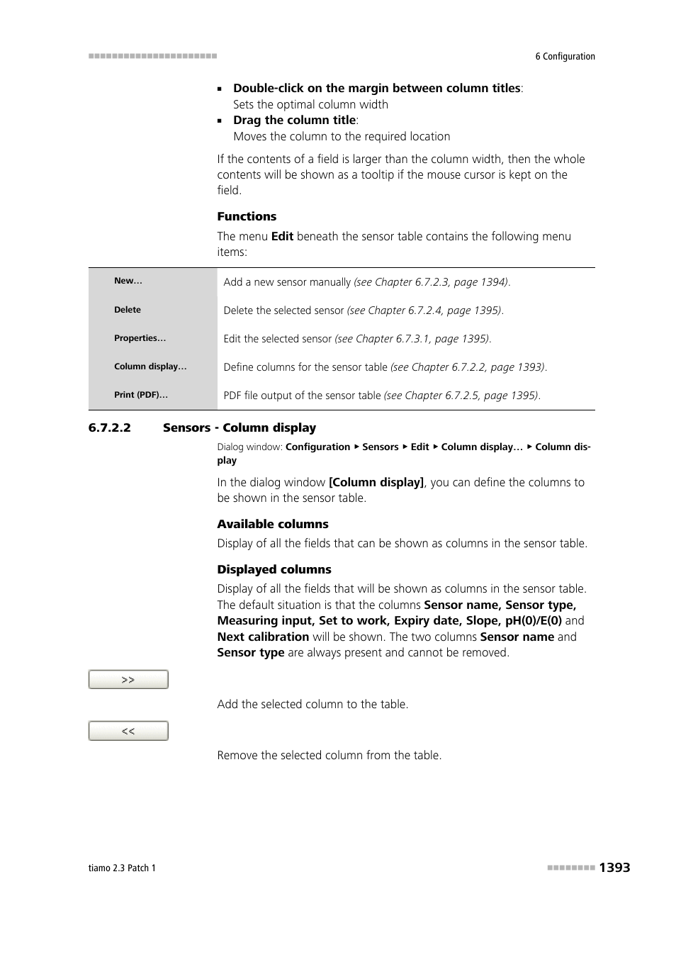 2 sensors - column display | Metrohm tiamo 2.3 Patch 1 User Manual | Page 1409 / 1702