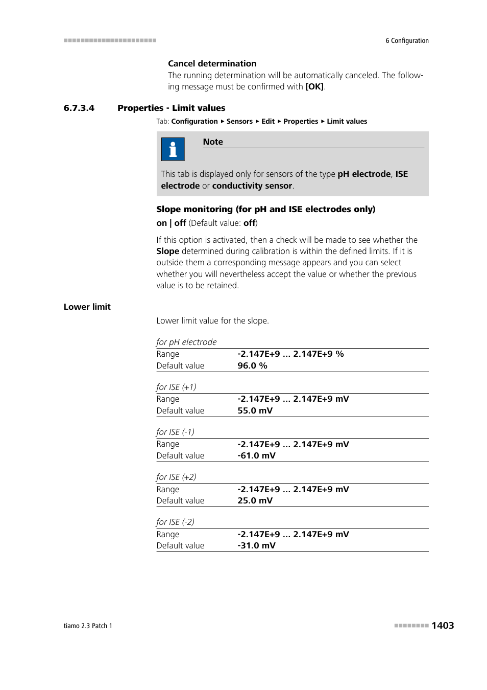 4 properties - limit values | Metrohm tiamo 2.3 Patch 1 User Manual | Page 1419 / 1702