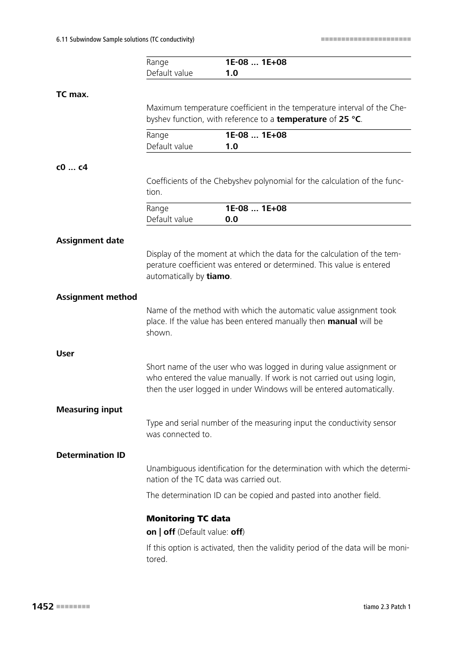 Metrohm tiamo 2.3 Patch 1 User Manual | Page 1468 / 1702