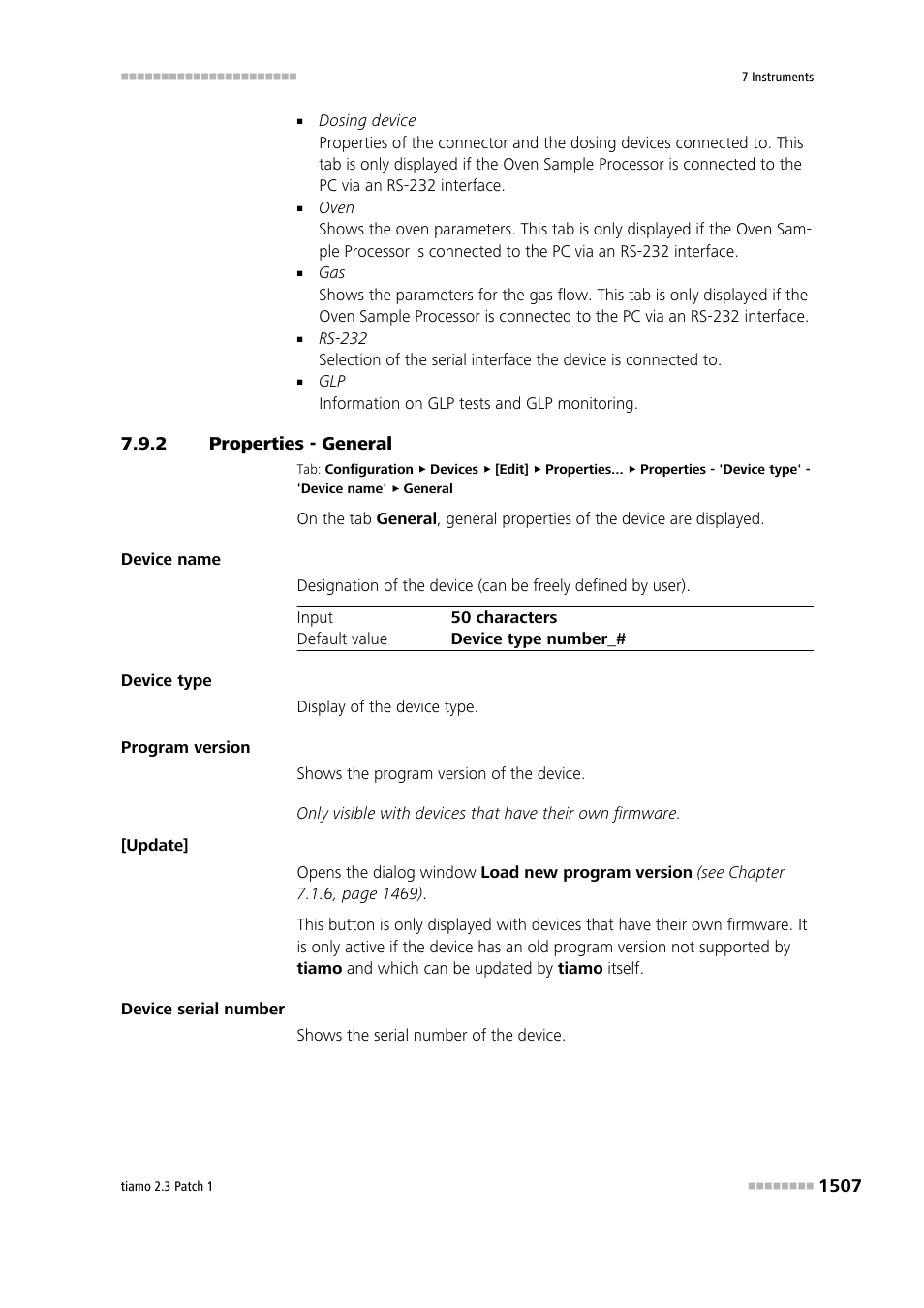 2 properties - general, Properties - general 7 | Metrohm tiamo 2.3 Patch 1 User Manual | Page 1523 / 1702