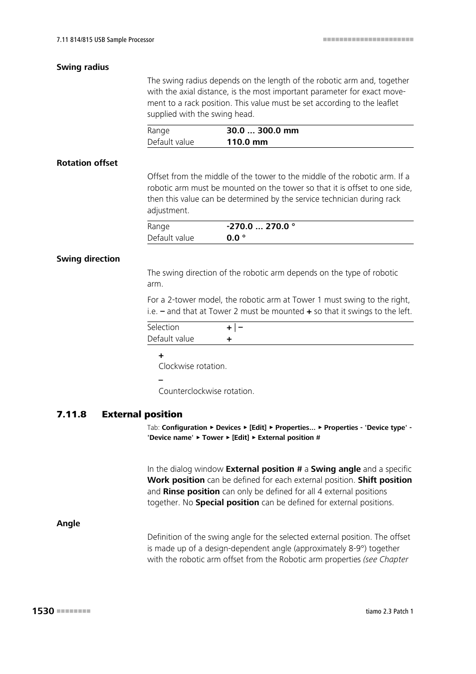 8 external position, External position 0 | Metrohm tiamo 2.3 Patch 1 User Manual | Page 1546 / 1702