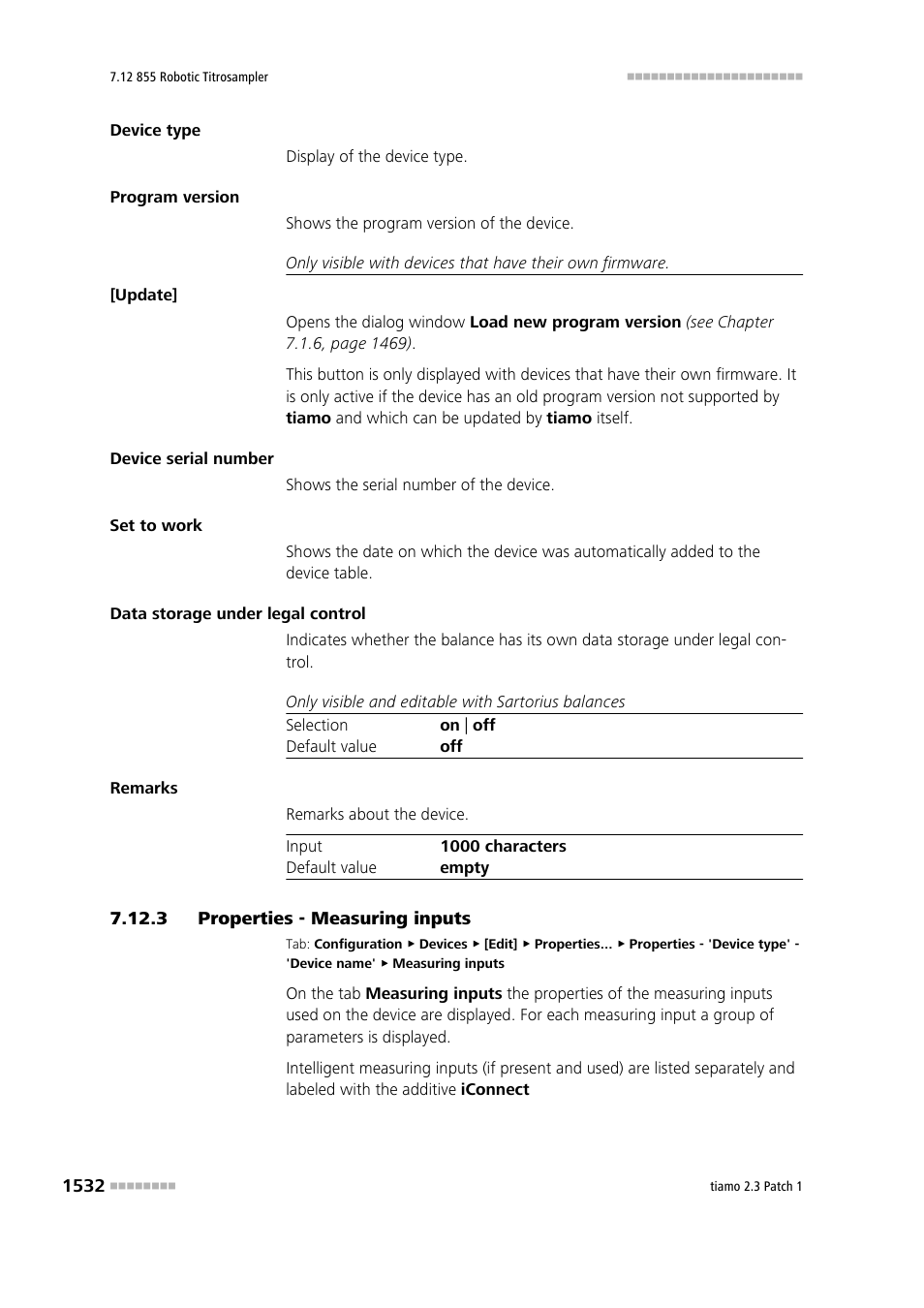 3 properties - measuring inputs, Properties - measuring inputs 2 | Metrohm tiamo 2.3 Patch 1 User Manual | Page 1548 / 1702