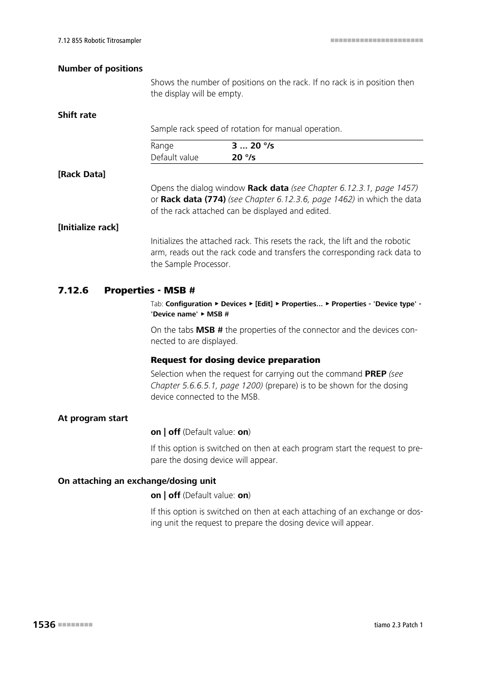 6 properties - msb, Properties - msb # 6 | Metrohm tiamo 2.3 Patch 1 User Manual | Page 1552 / 1702