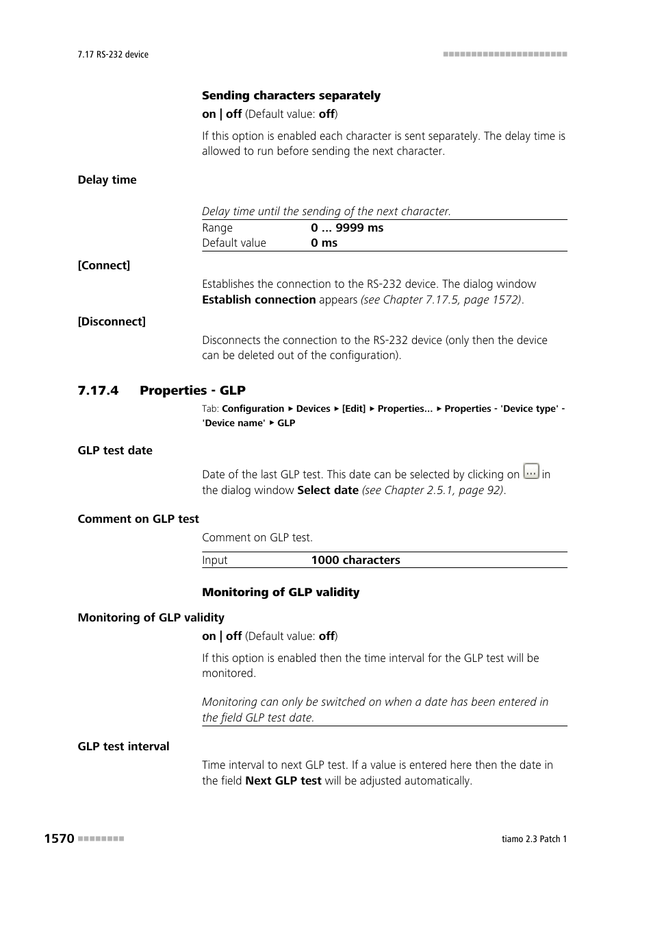 4 properties - glp, Properties - glp 0 | Metrohm tiamo 2.3 Patch 1 User Manual | Page 1586 / 1702