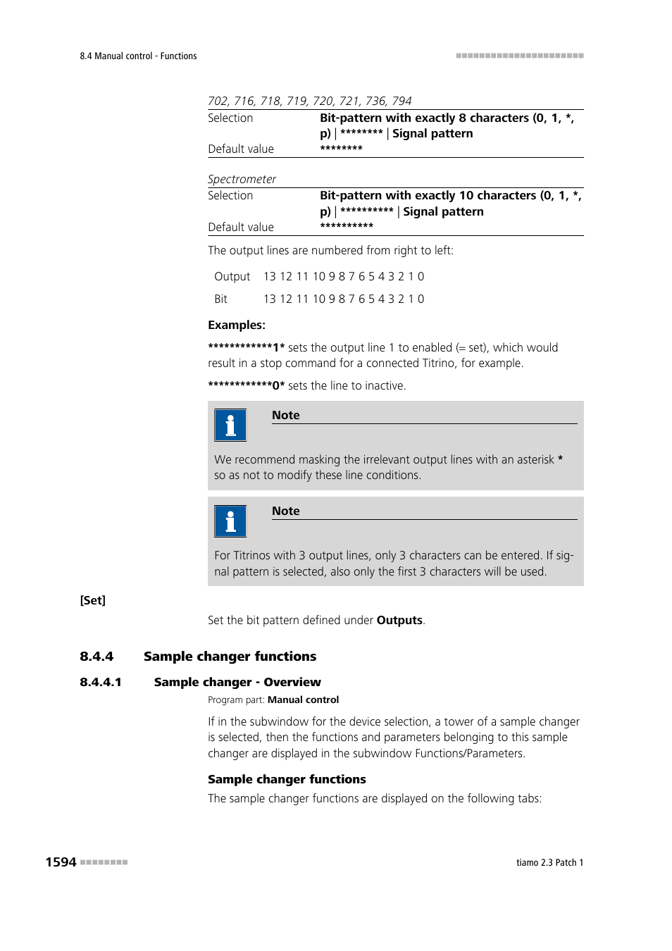 4 sample changer functions, 1 sample changer - overview, Sample changer functions 4 | Metrohm tiamo 2.3 Patch 1 User Manual | Page 1610 / 1702
