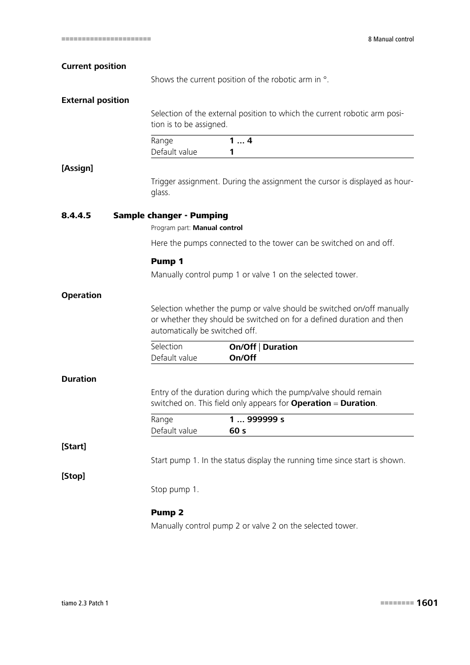 5 sample changer - pumping, Pump | Metrohm tiamo 2.3 Patch 1 User Manual | Page 1617 / 1702