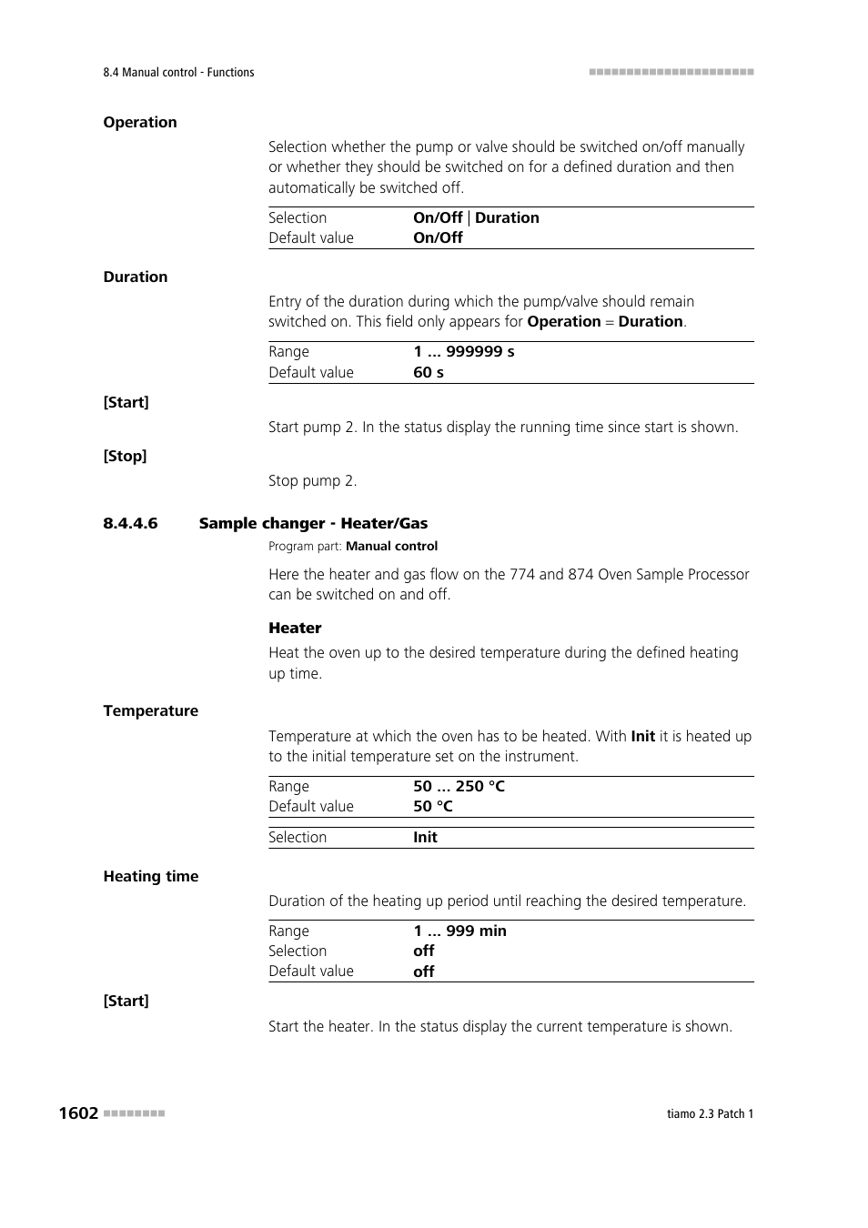 6 sample changer - heater/gas, Heater/gas | Metrohm tiamo 2.3 Patch 1 User Manual | Page 1618 / 1702