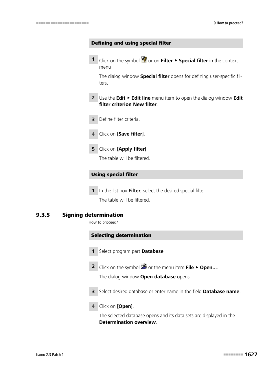 5 signing determination, Signing determination 7 | Metrohm tiamo 2.3 Patch 1 User Manual | Page 1643 / 1702