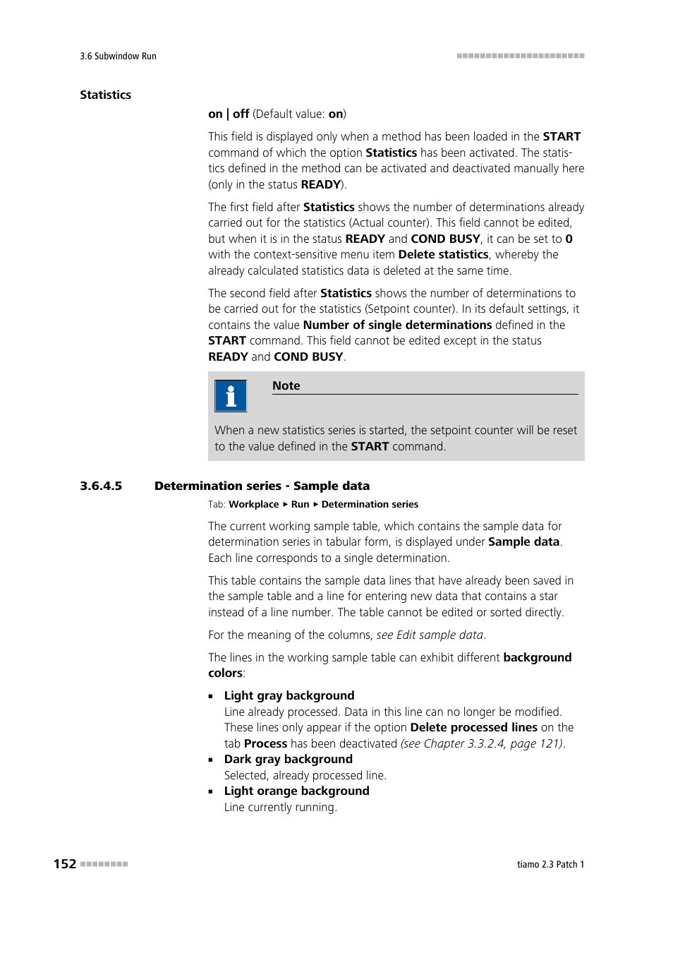 5 determination series - sample data, Edit sample table, Sample data | Metrohm tiamo 2.3 Patch 1 User Manual | Page 168 / 1702