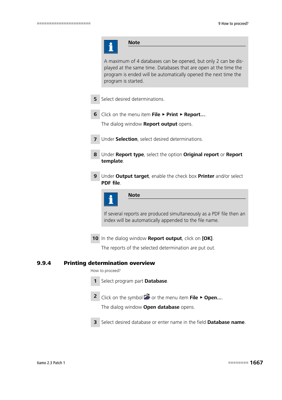 4 printing determination overview, Printing determination overview 7 | Metrohm tiamo 2.3 Patch 1 User Manual | Page 1683 / 1702