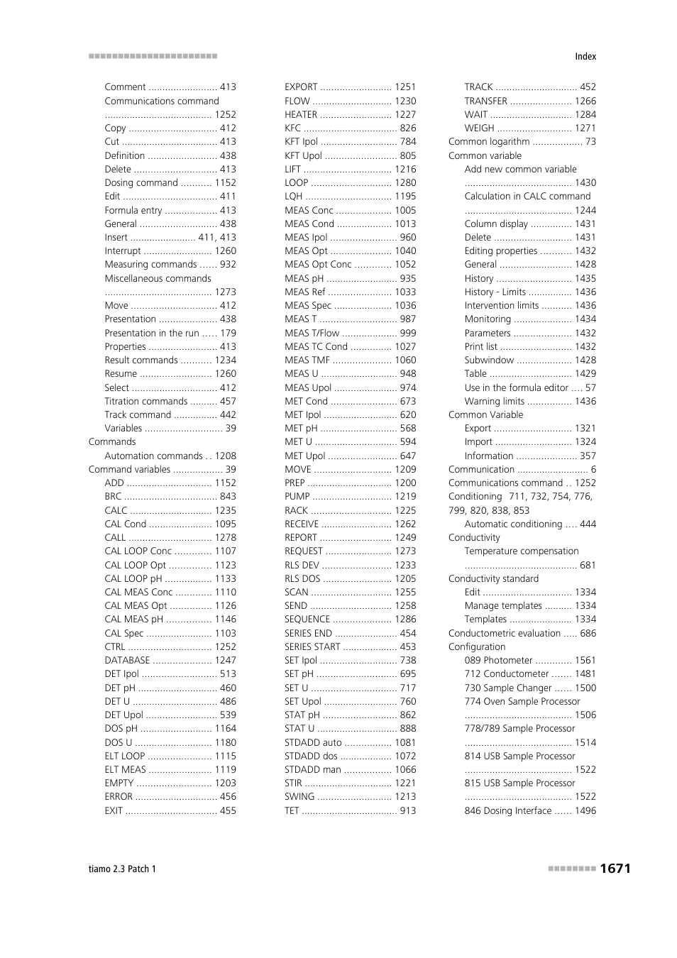 Metrohm tiamo 2.3 Patch 1 User Manual | Page 1687 / 1702