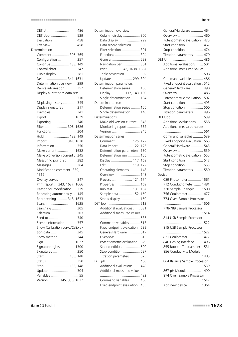 Metrohm tiamo 2.3 Patch 1 User Manual | Page 1689 / 1702