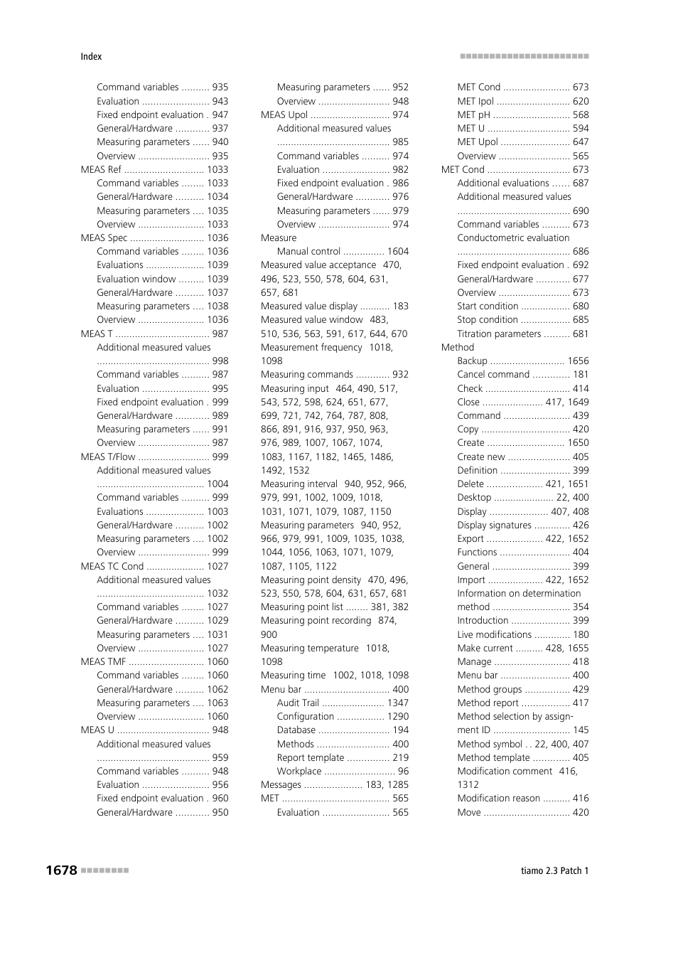 Metrohm tiamo 2.3 Patch 1 User Manual | Page 1694 / 1702