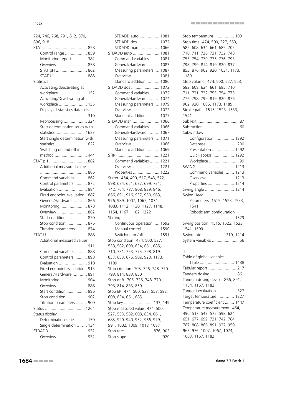 Metrohm tiamo 2.3 Patch 1 User Manual | Page 1700 / 1702