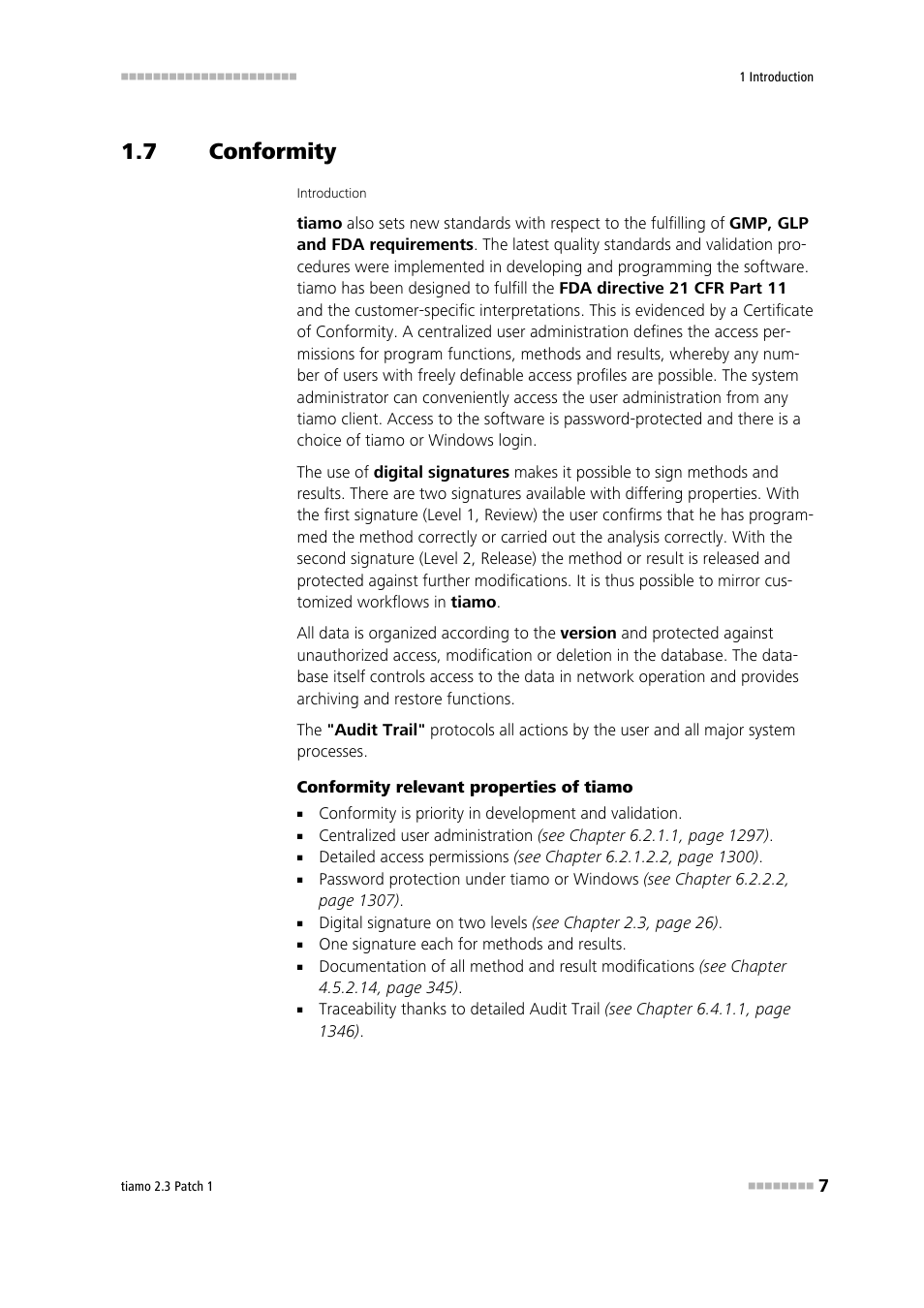 7 conformity, Conformity | Metrohm tiamo 2.3 Patch 1 User Manual | Page 23 / 1702