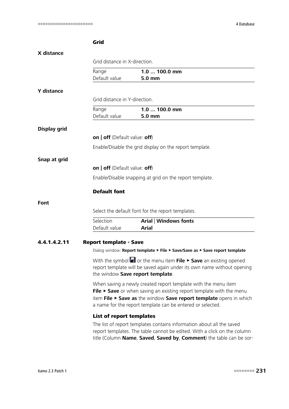 11 report template - save, Save report template | Metrohm tiamo 2.3 Patch 1 User Manual | Page 247 / 1702