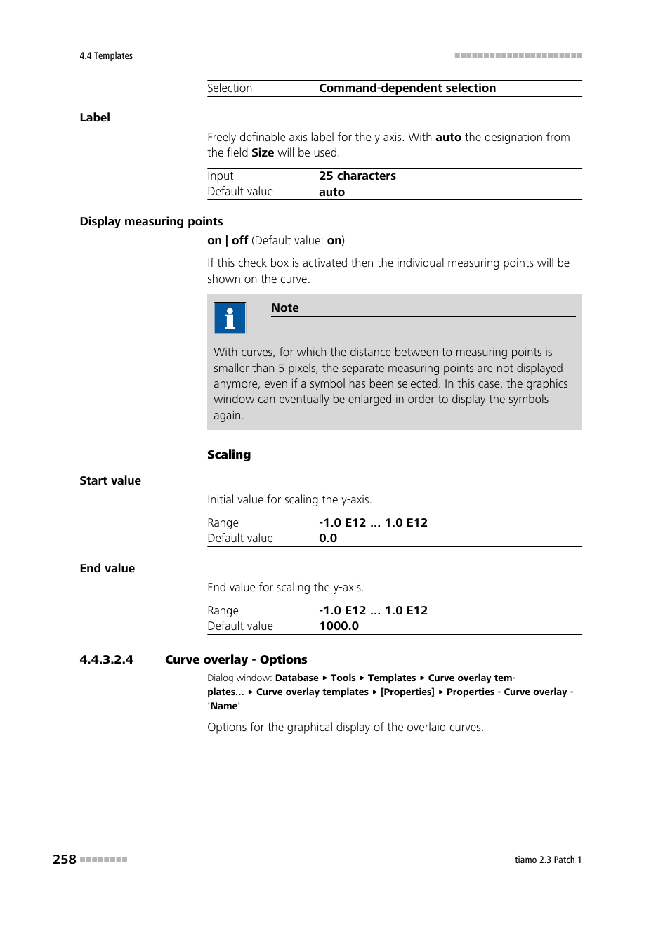 4 curve overlay - options | Metrohm tiamo 2.3 Patch 1 User Manual | Page 274 / 1702