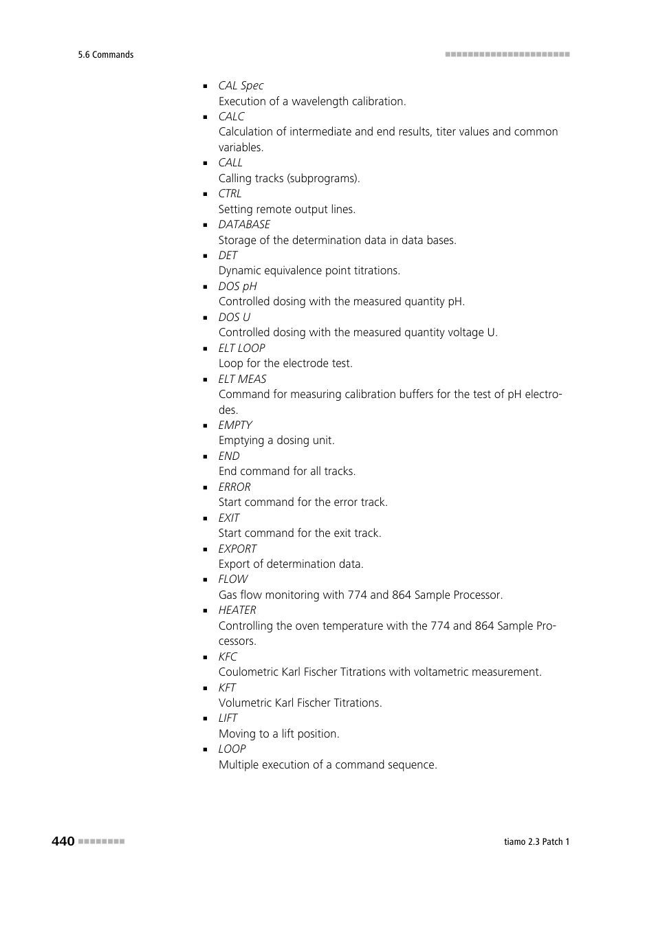 Metrohm tiamo 2.3 Patch 1 User Manual | Page 456 / 1702