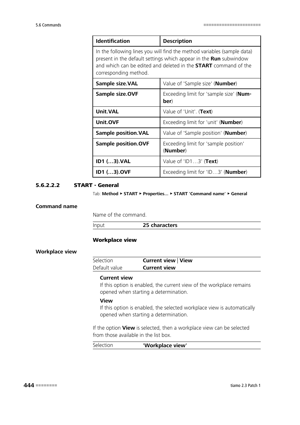 2 start - general | Metrohm tiamo 2.3 Patch 1 User Manual | Page 460 / 1702