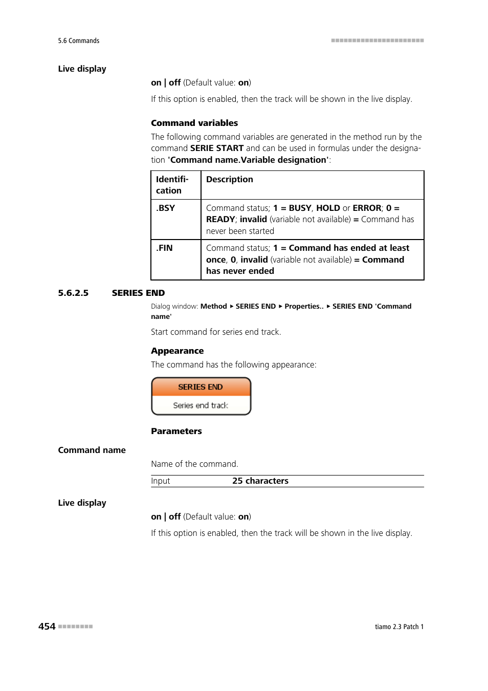 5 series end, Series end | Metrohm tiamo 2.3 Patch 1 User Manual | Page 470 / 1702