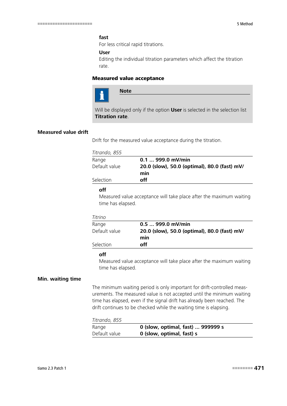 Metrohm tiamo 2.3 Patch 1 User Manual | Page 487 / 1702