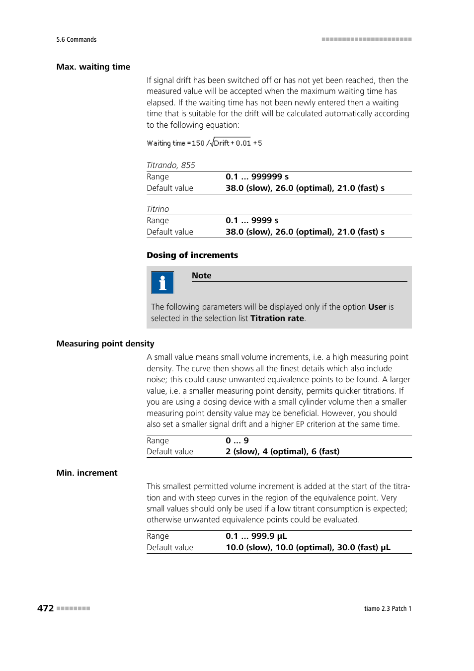 Metrohm tiamo 2.3 Patch 1 User Manual | Page 488 / 1702