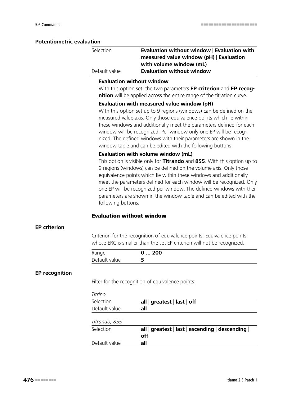 Metrohm tiamo 2.3 Patch 1 User Manual | Page 492 / 1702