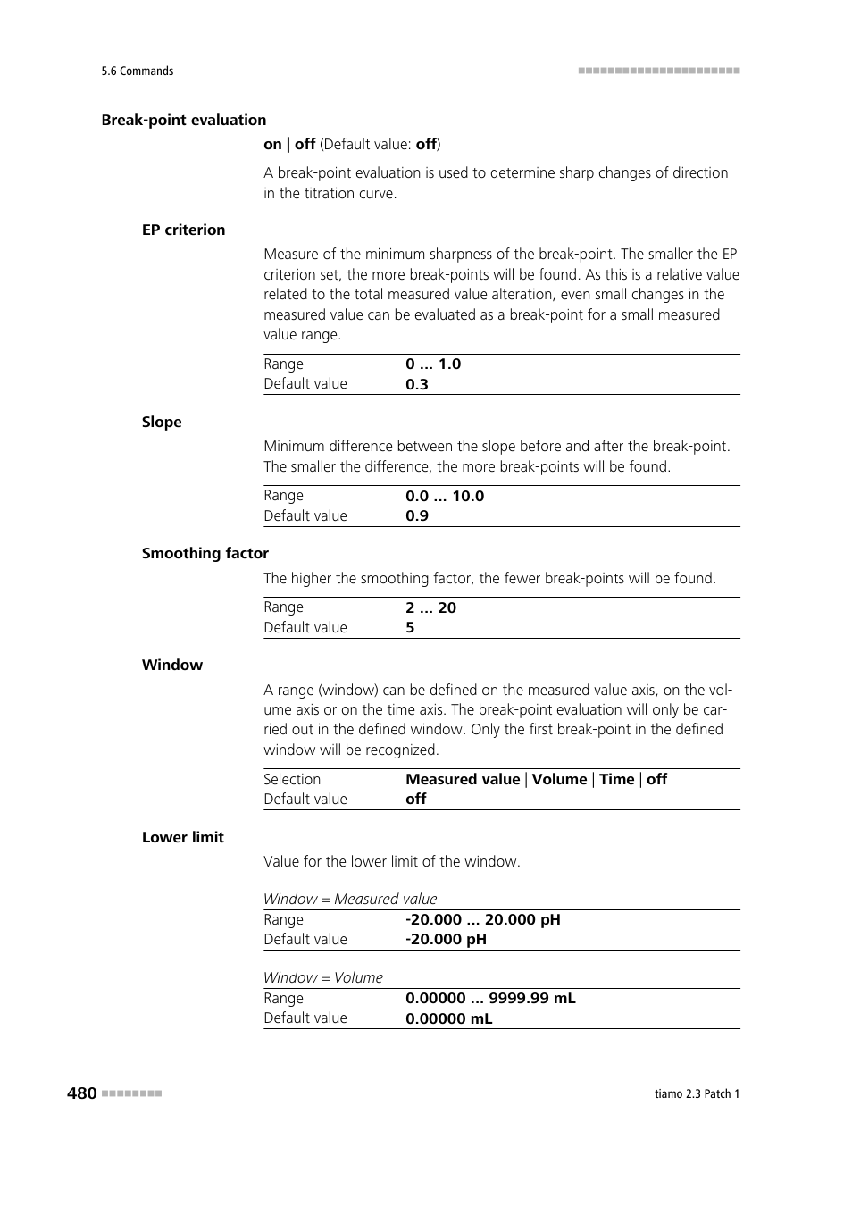 Metrohm tiamo 2.3 Patch 1 User Manual | Page 496 / 1702