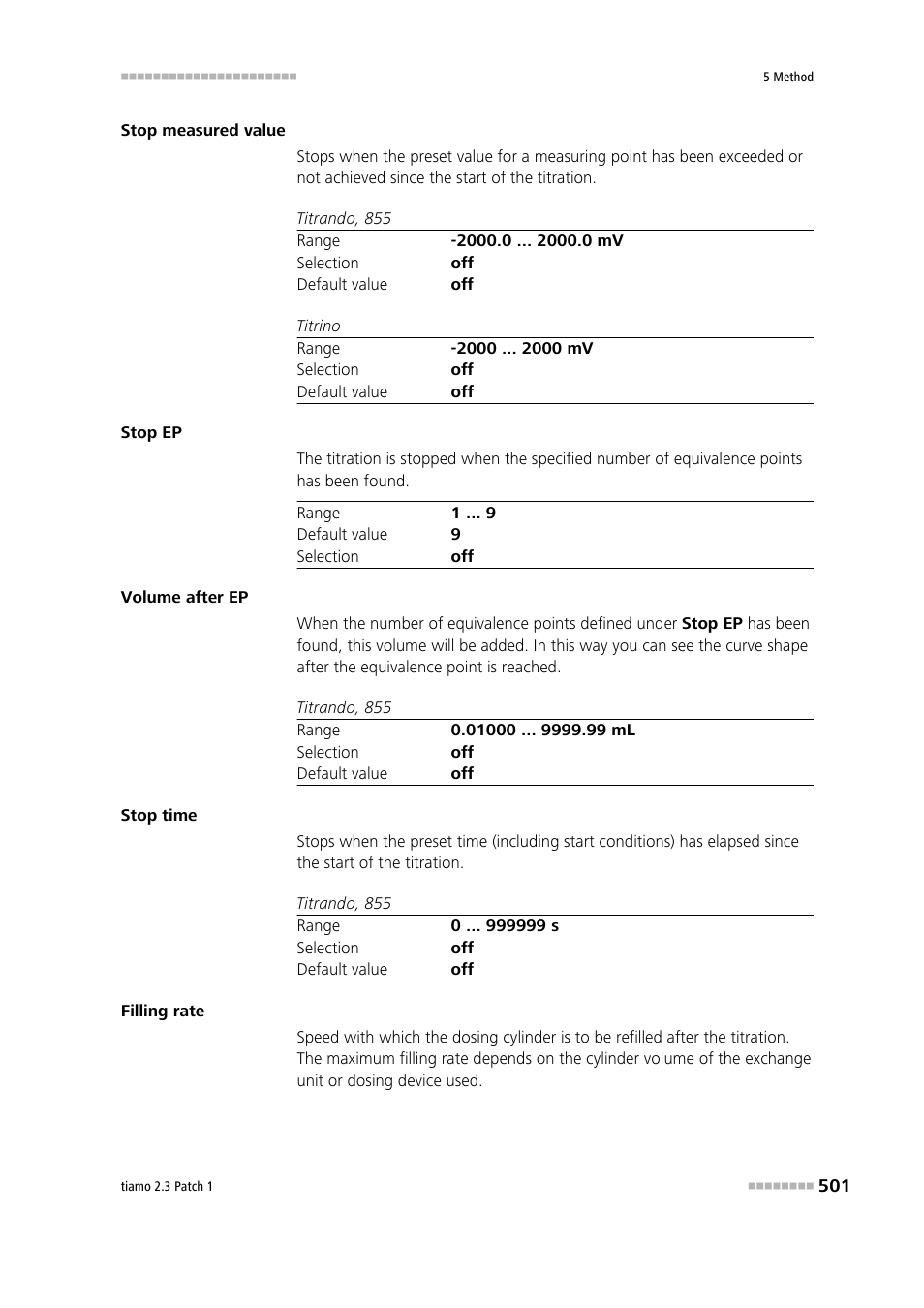 Metrohm tiamo 2.3 Patch 1 User Manual | Page 517 / 1702