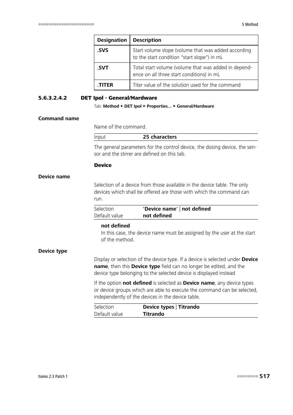 2 det ipol - general/hardware, General/hardware | Metrohm tiamo 2.3 Patch 1 User Manual | Page 533 / 1702